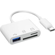 USB-C to SD Card Reader Type C Micro SD TF Card Reader