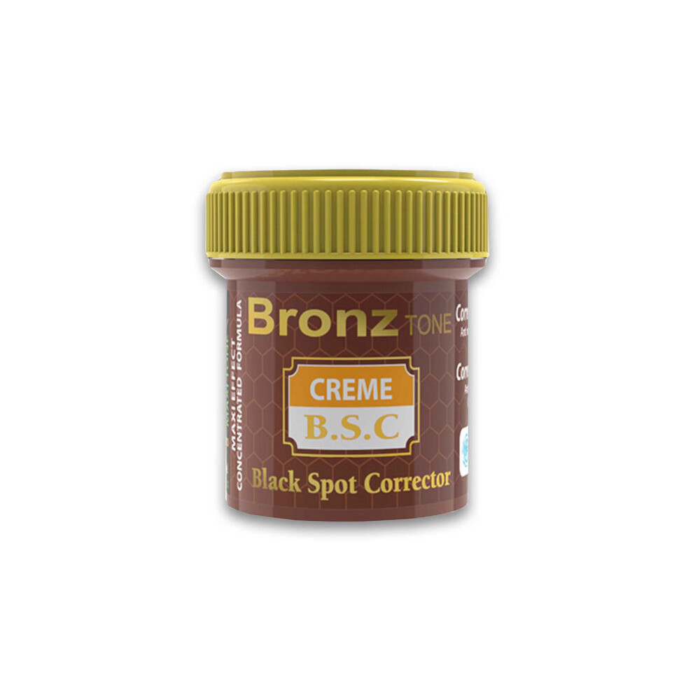 Bronz Tone Black Spot Corrector Jar Cream 1 Oz