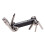 IB-1 - I-Beam Mini Fold-Up Hex Wrench & Screwdriver Set Tool,Black 2
