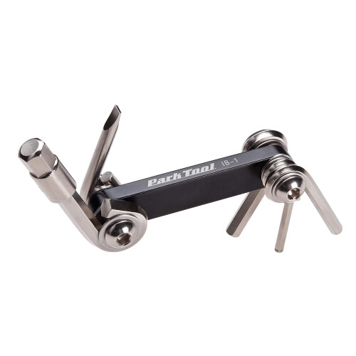 IB-1 - I-Beam Mini Fold-Up Hex Wrench & Screwdriver Set Tool,Black 1