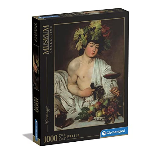 Clementoni Puslespil 1000 Museum Caravaggio Bacchus