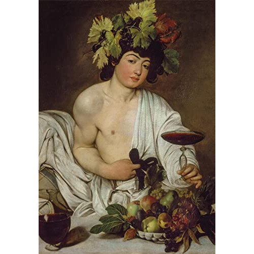Clementoni Puslespil 1000 Museum Caravaggio Bacchus 1