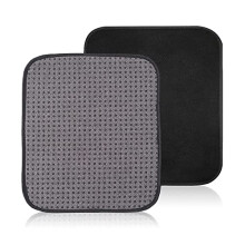 2 Pieces Bowling Ball Towel, Bowling Towel Microfiber, Bowling Shammy Pad, Easy Grip Bowling Accessories, 20 x 25cm (Gray)