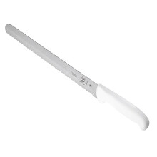 Ultimate White, 11 Inch Slicer Wavy Edge