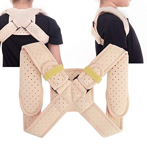 Clavicle Support, Kids Back Brace Shoulder Belt Adjustable Posture ...