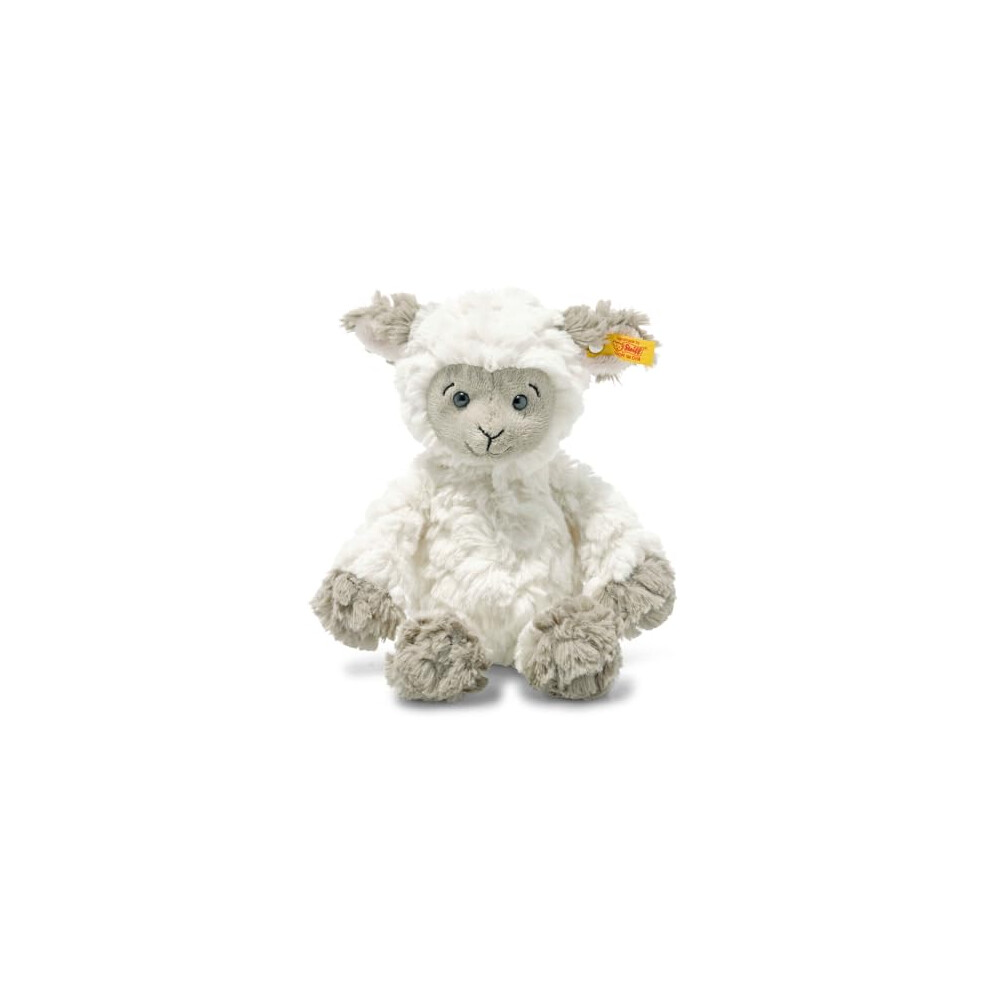Steiff 073946 Soft Cuddly Friends Lita Lamb, Whisper White, 20 Cm - Plush Soft Toy