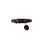 Hunter SOLID EDUCATION training collar for dogs, leather, soft, non-slip, 60 (L), dark brown 2
