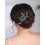 Bridal Hair Comb Green Wedding Comb Wedding Hair Piece Bridal Hair Clip Blush Hair Pin Wedding Hair Accessory 4