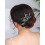 Bridal Hair Comb Green Wedding Comb Wedding Hair Piece Bridal Hair Clip Blush Hair Pin Wedding Hair Accessory 3