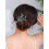 Bridal Hair Comb Green Wedding Comb Wedding Hair Piece Bridal Hair Clip Blush Hair Pin Wedding Hair Accessory 6