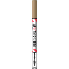 New York, Build A Brow: 2 in 1 Brow Pen + Sealing Gel, Real-looking, Fuller Brows, Waterproof, Sweat- & Smudge-resistant, 24H Wear, Vegan Formula,