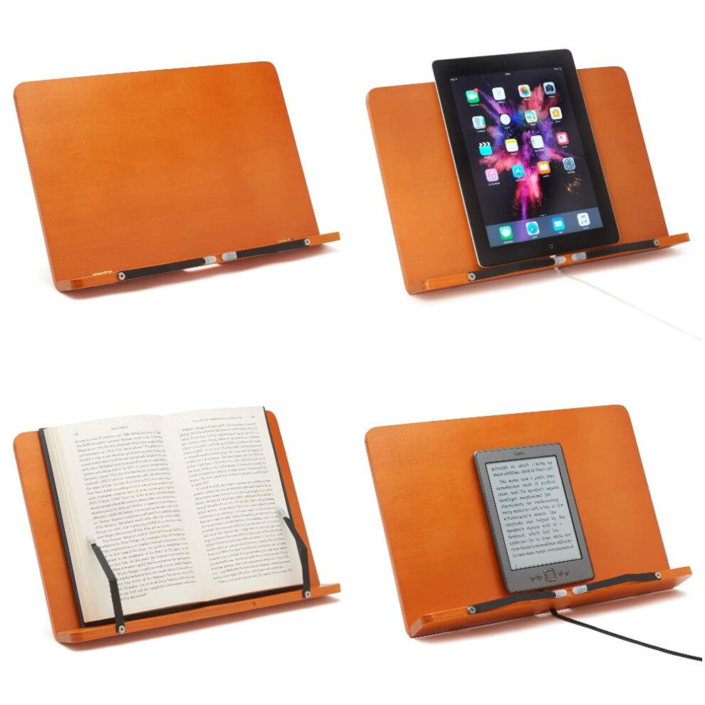 Gifts For Readers & Writers Book Couch Ipad Stand | Cushioned Tablet Stand & Book Holder| Reading Pillow For Bed Time | Tablet Lap Rest Cushion | A Fun Gift For Book Lovers