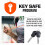 Kryptonite Unisex Adult Kryptolock Mini-7 Lock - White, Mini 8