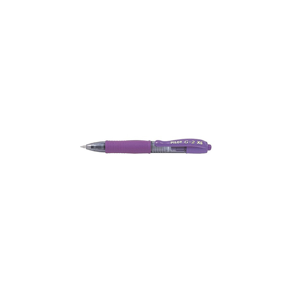 Pack of 3Â Mini G2Â XS7Â Pixie Gel Ink Rollerball Pen 0.4Â mm Line (Ballpoint Pen 0.7Â mm) Violet