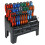 Sealey Siegen by Sealey Screwdriver, Bit & Nut Driver Set, 100pc, Colour-Coded with Display Stand - S01248 1