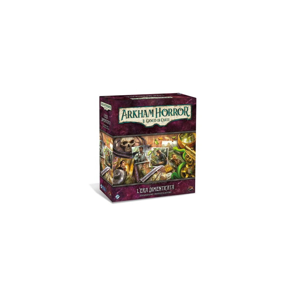 - Arkham Horror, The Card Game: The Forgotten Era - Investigator Expansion, 1-4 Players, 14+ Years, Italian Edition