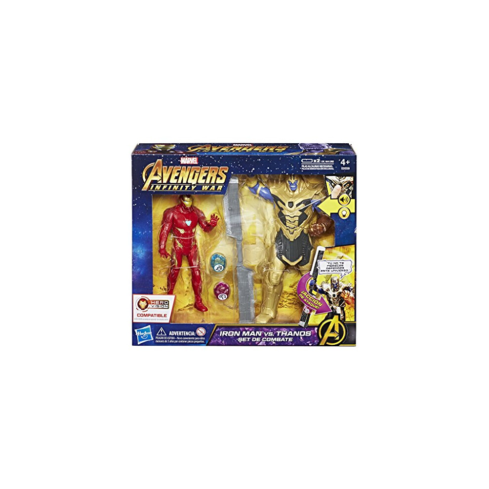 Avengers: Infinity War Iron Man vs. Thanos Battle Set