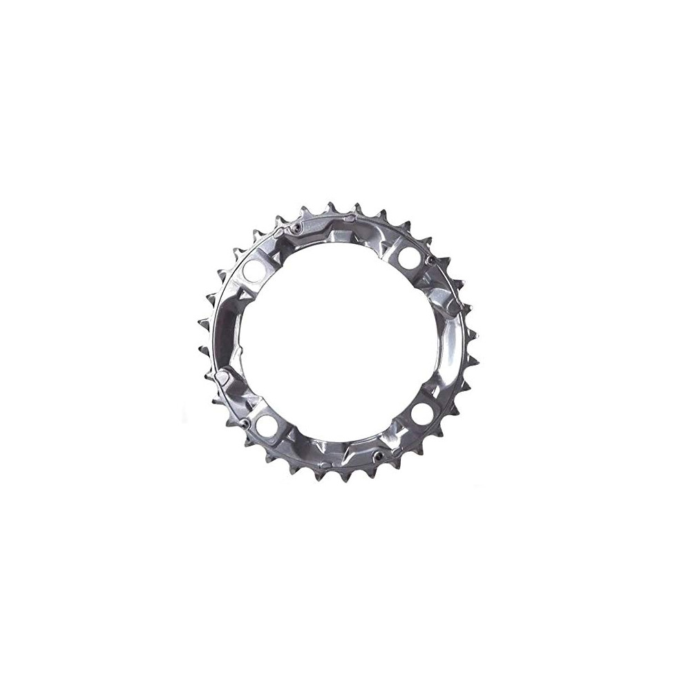 FC-M430-8 Chainring And Protector 32T Silver - Silver, 32T