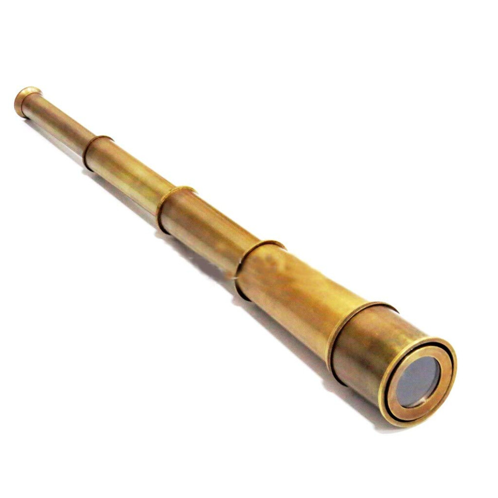 Nautical Antique Spyglass Telescope 18" Handmade Collectibles Victorian Telescope Brown 5060690940265