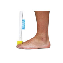 - Long Handled Foot Brush and Sponge, Foot Cleaner for Shower, Long Reach Toe Washer, Feet Cleaning Brush for Shower, Extra Long Handled Brush to Wash