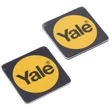 P-YD-01-CON-RFIDPB Smart Door Lock Phone Tag, Black, Pack of 2