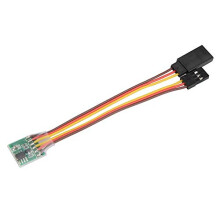 Servo Signal Reverse, 2A 5.0-6.0V PCB Servo Signal Reverser 3.35 Inch Suitable for Remote Control Model Aircraft