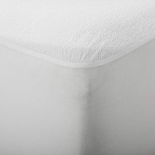 Mattress Protector Waterproof and Breathable White Cot (70 x 140 cm) 2