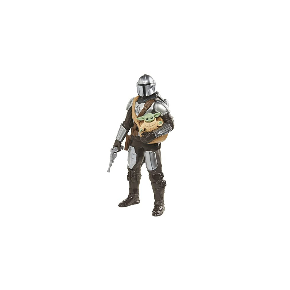 Star Wars Galactic Action The Mandalorian & Grogu interaktive elektronische Figuren