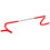 pole Hanger Holder, Red, One Size 1