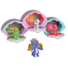 105951022 Safiras Rainbow Friends Dragon Figure, Pack of 3, Boxes to Put Together, 1 Special Figure, from 3 Years