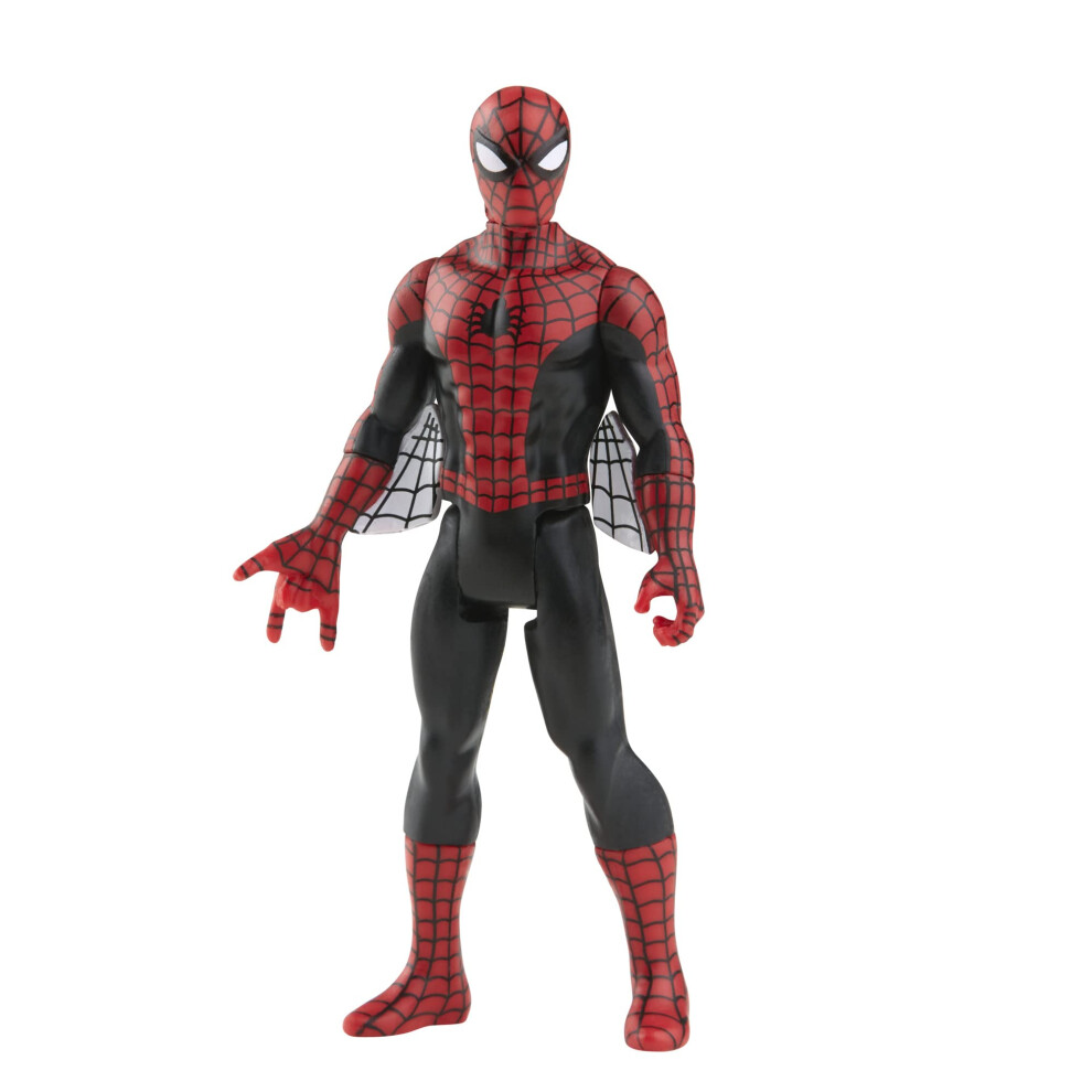 Hasbro Legends Series 3.75-inch Retro 375 Collection Spider-Man Action Figure, Toys for Kids Ages 4 and Up, Multicolor, One Size (F3824)