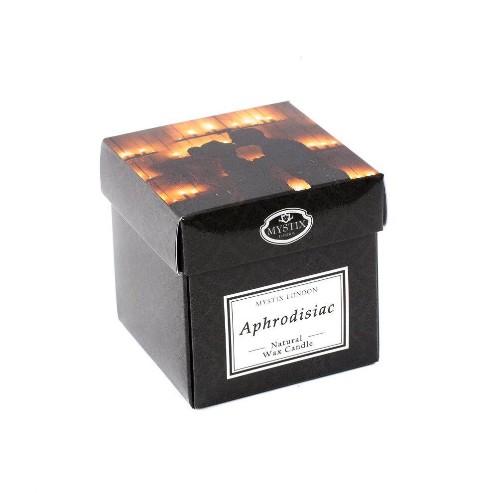 London | Aphrodisiac - Scented Candle Small 8cl | Best Aroma for Home, Kitchen, Living Room and Bathroom | Perfect as a Gift | Reusable Glass Jar-image-OPC-PDWF5SZ-NEW