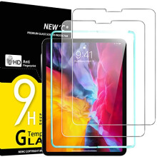 NEW'C 2er-Pack, entworfen fr iPad Air 5/4 10,9 Zoll (2022/2020), iPad Pro 11 Zoll (2022/2021/2020/2018), Displayschutzfolie aus gehrtetem Glas, ext