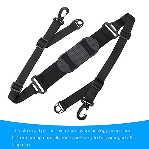 Scooter Carry Strap Universal, Portable Scooter Pull Along Strap, Adjustable Scooter Shoulder Strap for Kids Bikes Foldable Bicycle Scooter Folding 2