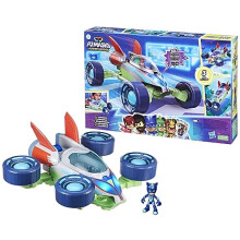 Power Heroes PJ Explorider, Converting PJ Masks Vehicle with 3 Modes, Lights & Sounds, PJ Masks Toys