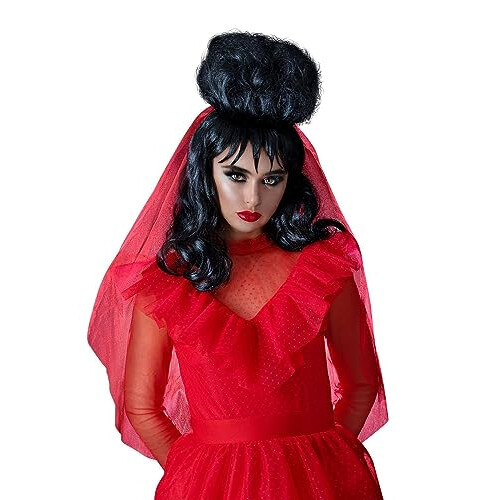 Smiffy's Beetlejuice Lydia Wig