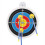 Plastic Archery Suction Cup Arrows Training Score Target for Practice Outdoor 2