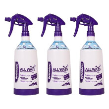 All Ways Home and Garden Sprayer Bottle – 1L, Multi-Use - Indoor Plants, Cleaning, Outdoor, Garden, Fertilisers, Pesticides & Weed Killers - Triple