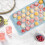 DS Living Mini Sphere Ice Cube Tray Balls, Round Ice Ball Maker Mould for Freezer, Includes Free Container (Pink) 2