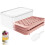 DS Living Mini Sphere Ice Cube Tray Balls, Round Ice Ball Maker Mould for Freezer, Includes Free Container (Pink) 1