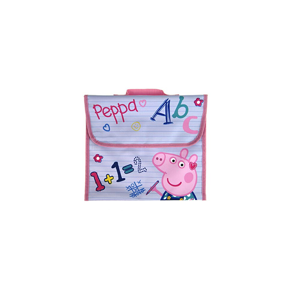 Girls Peppa Pig Primary School Reading Book Bag