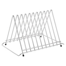 Chopping Board Rack of Sturdy Stainless Steel 10 Slots