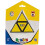 Rubiks Pyramid Rubiks Pyramid Pocket Colour-Matching Triangular Cubing Puzzle 2