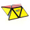 Rubiks Pyramid Rubiks Pyramid Pocket Colour-Matching Triangular Cubing Puzzle 6