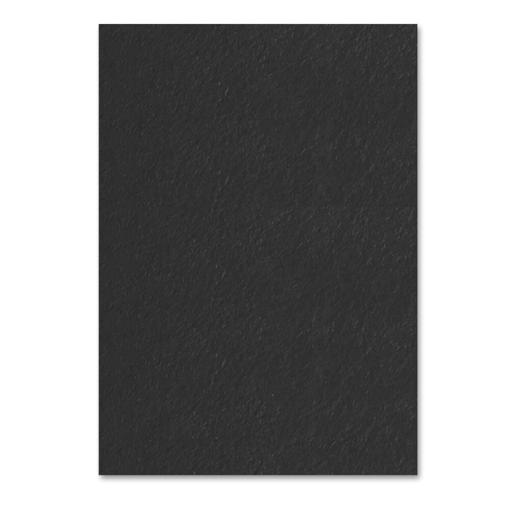 50 Sheets, A4 300gsm Card Thick Art Paper - Black