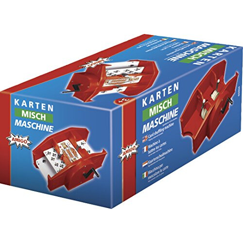 Gigamic Amigo 5000 Card Shuffler, Red 2