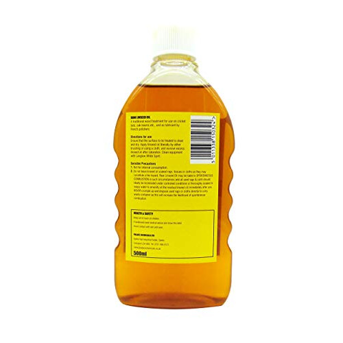 Langlow Raw Linseed Oil 500 ml (1503200) 1