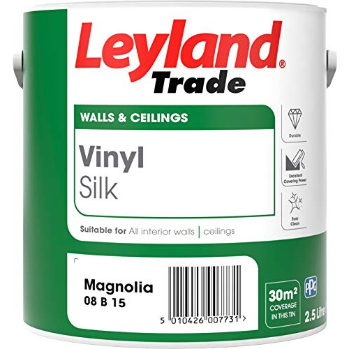 Trade Vinyl Silk Emulsion Paint - Magnolia 2.5L