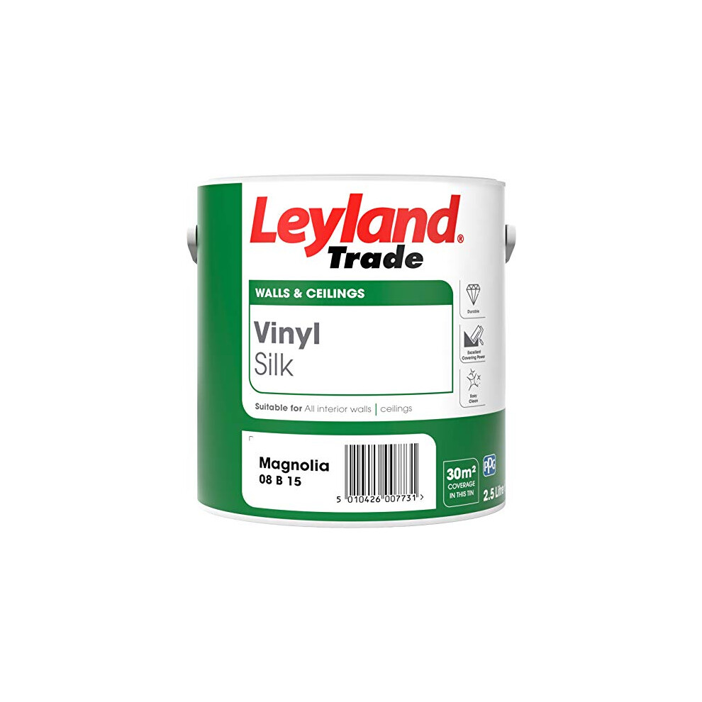 Trade Vinyl Silk Emulsion Paint - Magnolia 2.5L 5010426007731