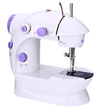 Desktop Sewing Machine, Mini Electric Handheld Sewing Machine Kit Tools - Household Lightweight Portable Sewing Device Kit with Foot Pedal, Bobbins,